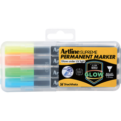 Artline Supreme UV Marker | 4-Pack