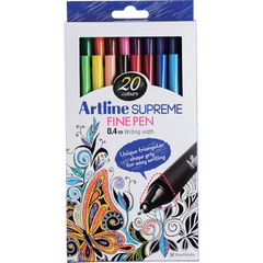 Artline Supreme Fine Pens | 20-Pack
