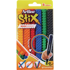 Artline Stix Brush Tip | 6-Pack