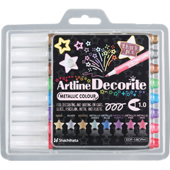 Artline Decorite Markers | Metallic Set | 8-Pack