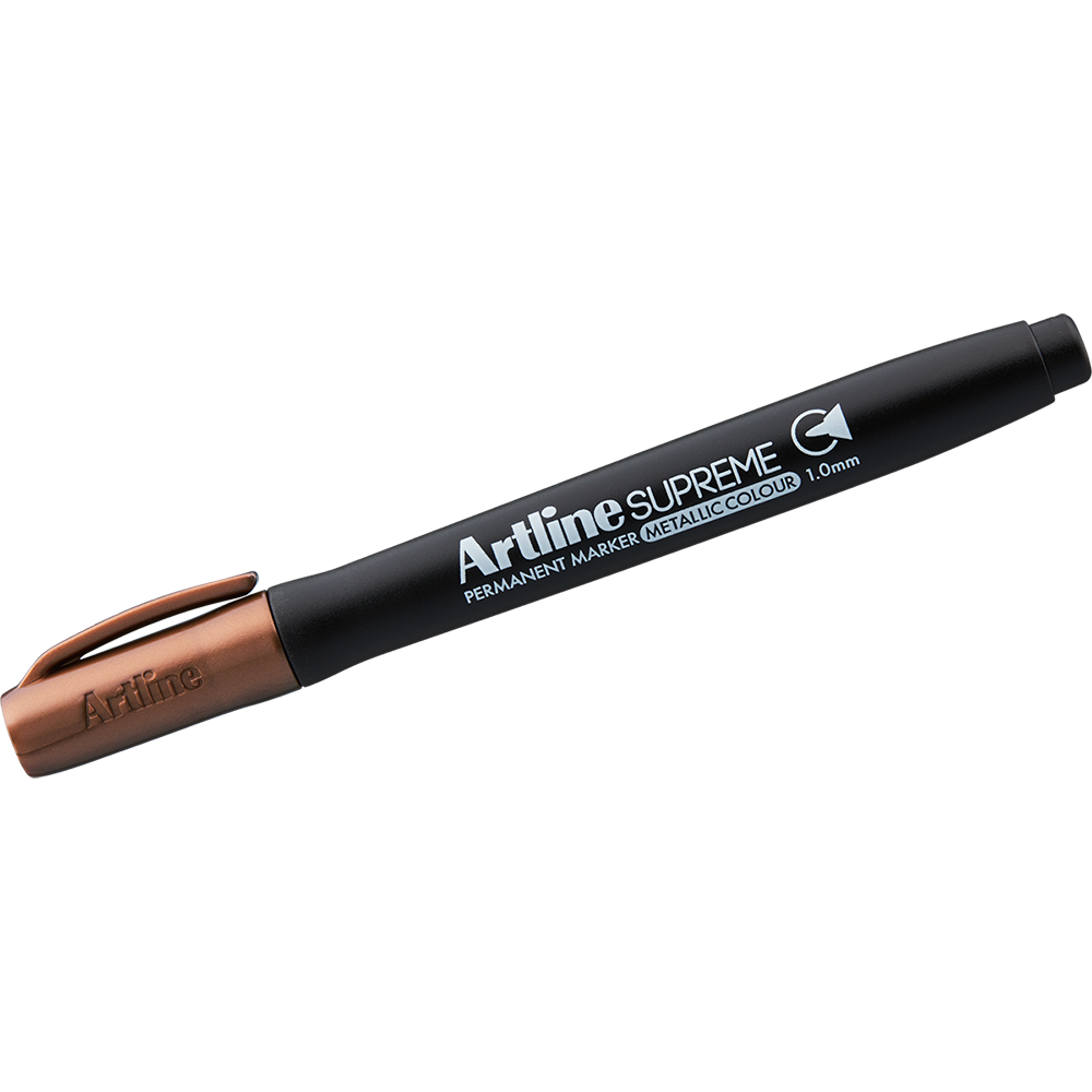 Artline Supreme Metallic Markers Gold, Silver, Bronze, Pink