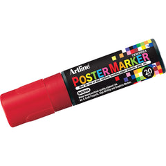Artline Poster Marker | Primary Colors 20.0mm | 4-Pack