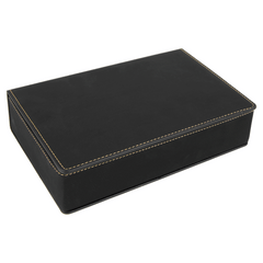Leatherette Flask Gift Box