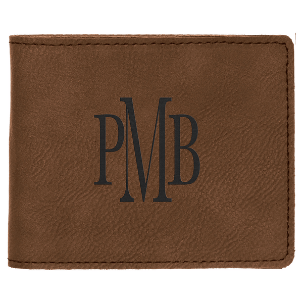 Leatherette Bifold Wallet – Superior Rubber Stamp