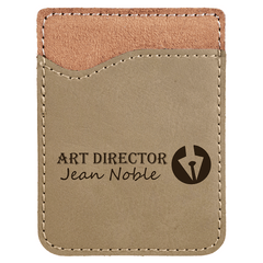 Leatherette Phone Wallet