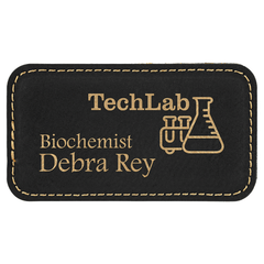 Leatherette Name Badge